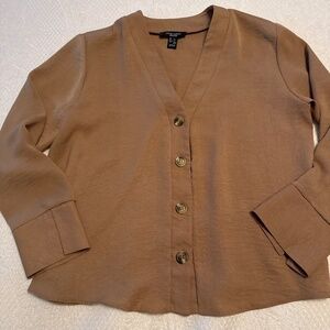 Button Front Blouse